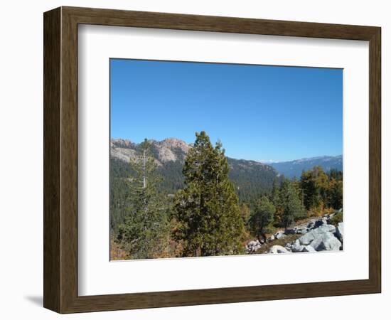 Sierra Mountains 1-NaxArt-Framed Art Print