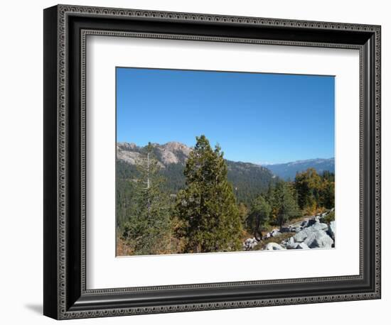 Sierra Mountains 1-NaxArt-Framed Art Print