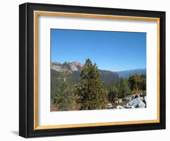 Sierra Mountains 1-NaxArt-Framed Art Print