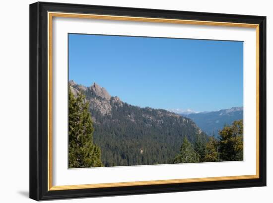 Sierra Mountains 2-NaxArt-Framed Art Print