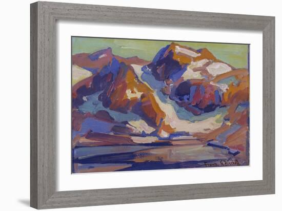 Sierra Mountains-Franz Arthur Bischoff-Framed Giclee Print