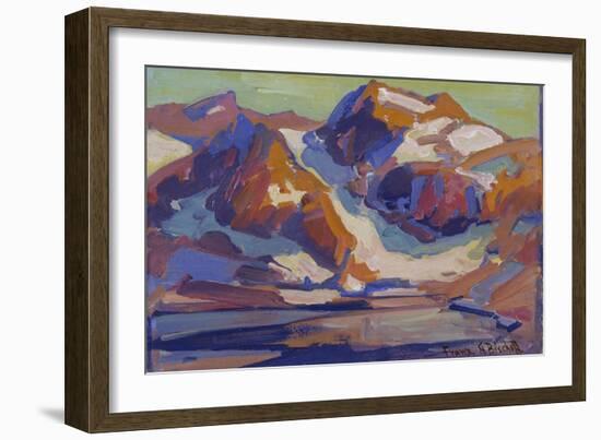 Sierra Mountains-Franz Arthur Bischoff-Framed Giclee Print