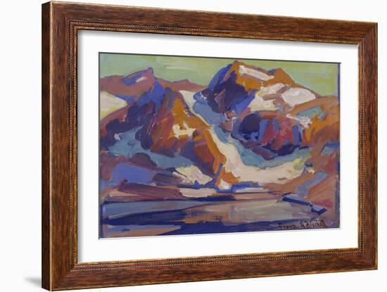 Sierra Mountains-Franz Arthur Bischoff-Framed Giclee Print