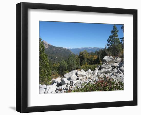 Sierra Nevada Mountains 1-NaxArt-Framed Art Print