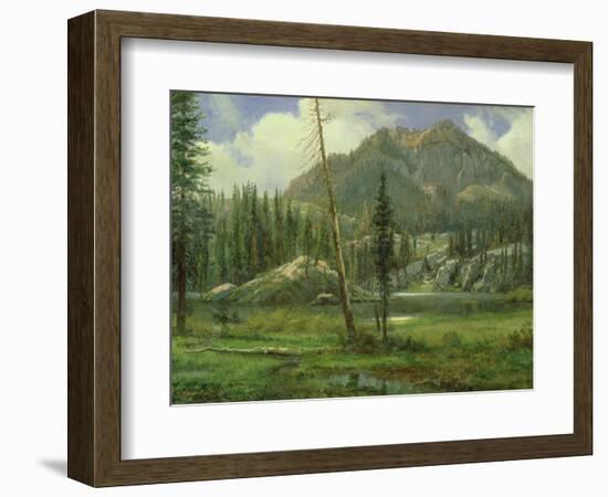 Sierra Nevada Mountains-Albert Bierstadt-Framed Giclee Print