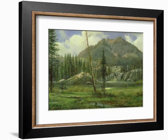 Sierra Nevada Mountains-Albert Bierstadt-Framed Giclee Print