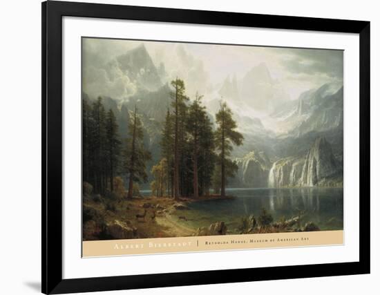 Sierra Nevada-Albert Bierstadt-Framed Art Print