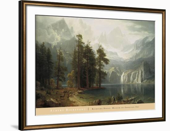 Sierra Nevada-Albert Bierstadt-Framed Art Print