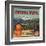 Sierra Vista Brand - Riverside, California - Citrus Crate Label-Lantern Press-Framed Art Print