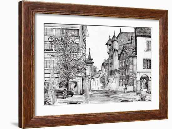 Sierre, Switzerland, 2012-Vincent Alexander Booth-Framed Giclee Print