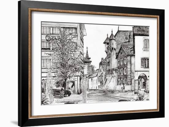 Sierre, Switzerland, 2012-Vincent Alexander Booth-Framed Giclee Print