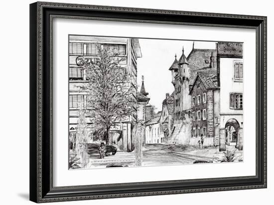 Sierre, Switzerland, 2012-Vincent Alexander Booth-Framed Giclee Print