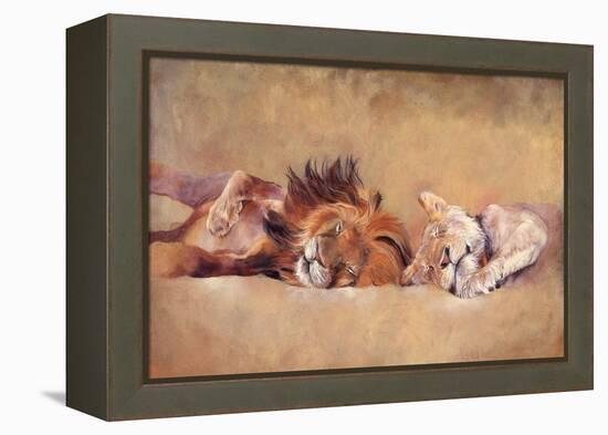 Siesta, 1999-Odile Kidd-Framed Premier Image Canvas