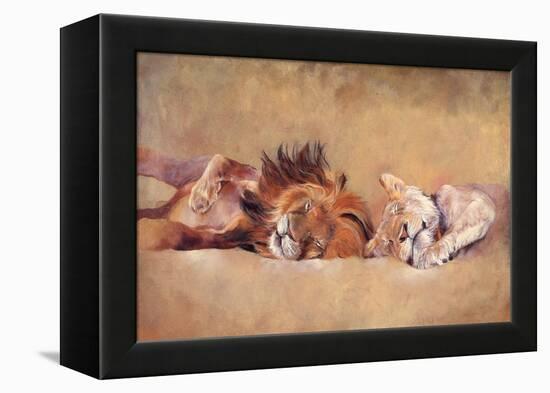 Siesta, 1999-Odile Kidd-Framed Premier Image Canvas