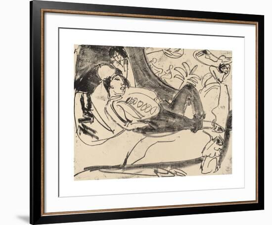 Siesta-Ernst Ludwig Kirchner-Framed Premium Giclee Print