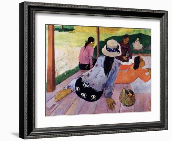 Siesta-Paul Gauguin-Framed Giclee Print