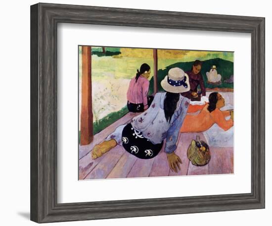 Siesta-Paul Gauguin-Framed Premium Giclee Print