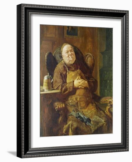 Siesta-Eduard Grutzner-Framed Giclee Print