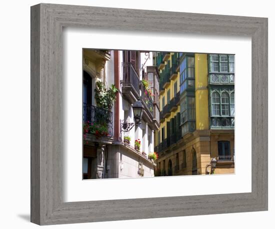 Siete Calles Area, Bilbao, Basque Country, Spain-Alan Copson-Framed Photographic Print