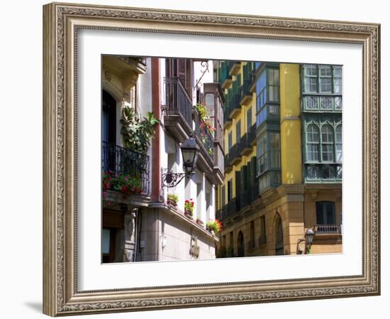 Siete Calles Area, Bilbao, Basque Country, Spain-Alan Copson-Framed Photographic Print