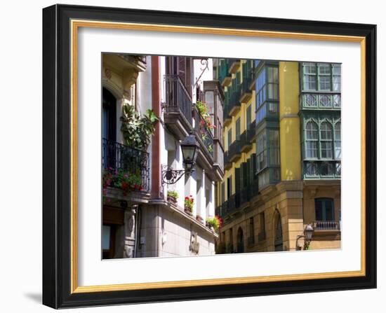 Siete Calles Area, Bilbao, Basque Country, Spain-Alan Copson-Framed Photographic Print