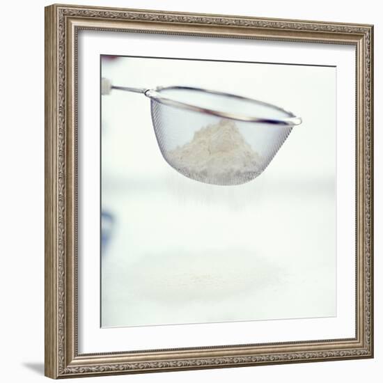 Sieving Flour-David Munns-Framed Premium Photographic Print