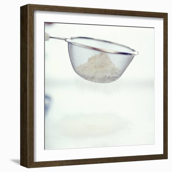 Sieving Flour-David Munns-Framed Premium Photographic Print