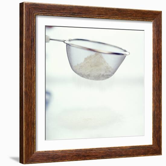 Sieving Flour-David Munns-Framed Premium Photographic Print