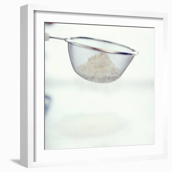 Sieving Flour-David Munns-Framed Premium Photographic Print