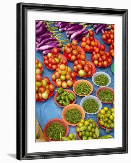 Sigatoka Produce Market, Sigatoka, Coral Coast, Viti Levu, Fiji, South Pacific-David Wall-Framed Photographic Print