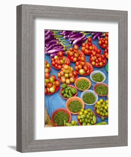 Sigatoka Produce Market, Sigatoka, Coral Coast, Viti Levu, Fiji, South Pacific-David Wall-Framed Photographic Print