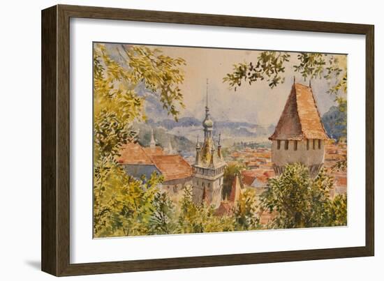 Sighi?oara-Tim Scott Bolton-Framed Giclee Print