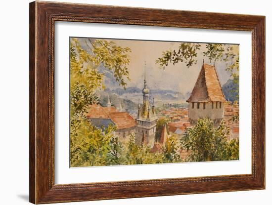 Sighi?oara-Tim Scott Bolton-Framed Giclee Print