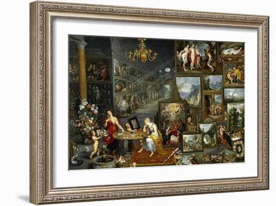 Sight and Smell, Ca. 1620-Jan Brueghel the Elder-Framed Giclee Print