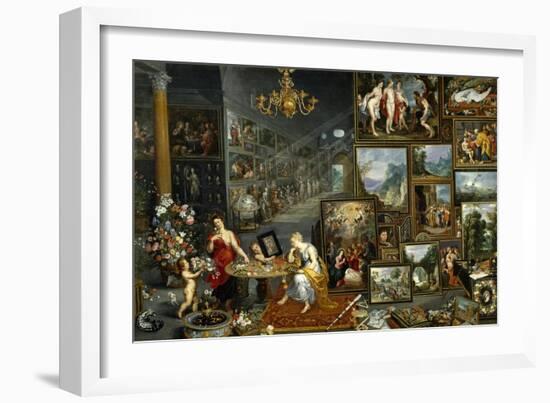 Sight and Smell, Ca. 1620-Jan Brueghel the Elder-Framed Giclee Print