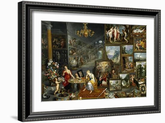 Sight and Smell, Ca. 1620-Jan Brueghel the Elder-Framed Giclee Print