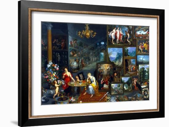 Sight and Smell-Jan Brueghel the Elder-Framed Giclee Print