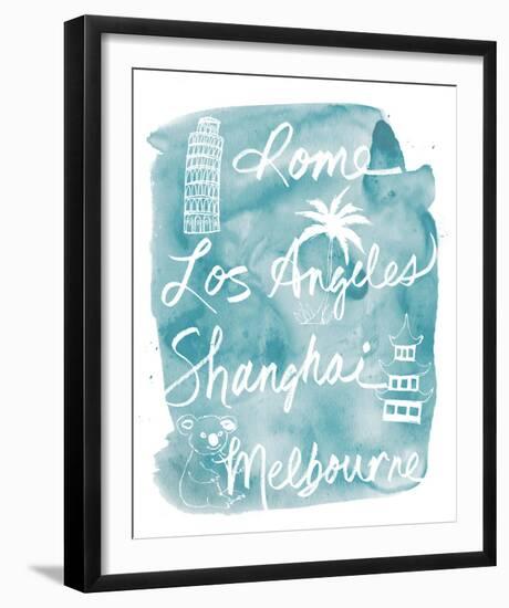 Sightseeing II-Lottie Fontaine-Framed Art Print