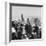 Sightseers Taking a Guided Tour on Top of the Rockefeller Center Post Office's Roof-Bernard Hoffman-Framed Photographic Print