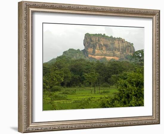 Sigiriya (Lion Rock), UNESCO World Heritage Site, Central Sri Lanka, Asia-Tony Waltham-Framed Photographic Print