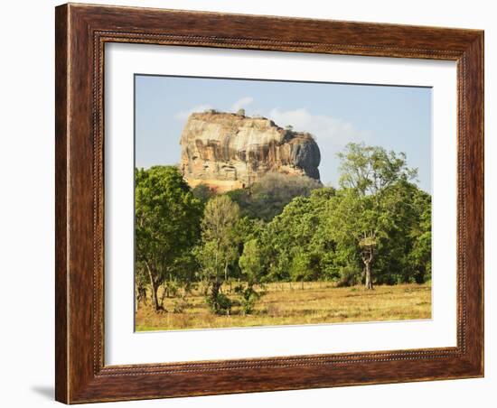 Sigiriya (Lion Rock), UNESCO World Heritage Site, Sri Lanka, Asia-Jochen Schlenker-Framed Photographic Print