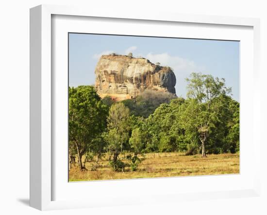 Sigiriya (Lion Rock), UNESCO World Heritage Site, Sri Lanka, Asia-Jochen Schlenker-Framed Photographic Print