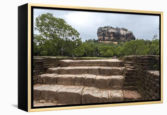 Sigiriya (Lion Rock), UNESCO World Heritage Site, Sri Lanka, Asia-Charlie-Framed Premier Image Canvas