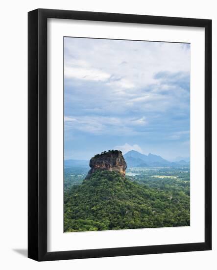 Sigiriya Rock Fortress, UNESCO World Heritage Site, Seen from Pidurangala Rock, Sri Lanka, Asia-Matthew Williams-Ellis-Framed Photographic Print