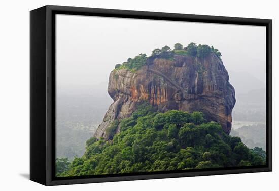 Sigiriya, UNESCO World Heritage Site, North Central Province, Sri Lanka, Asia-Christian Kober-Framed Premier Image Canvas