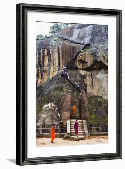 Sigiriya, UNESCO World Heritage Site, North Central Province, Sri Lanka, Asia-Christian Kober-Framed Photographic Print