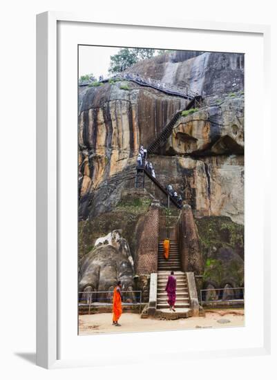 Sigiriya, UNESCO World Heritage Site, North Central Province, Sri Lanka, Asia-Christian Kober-Framed Photographic Print