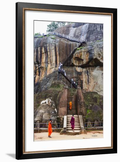 Sigiriya, UNESCO World Heritage Site, North Central Province, Sri Lanka, Asia-Christian Kober-Framed Photographic Print