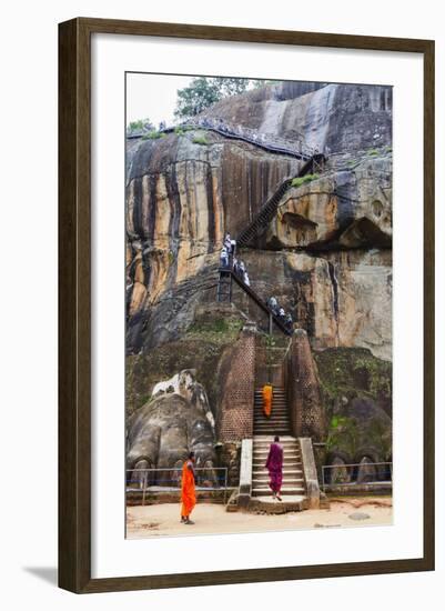 Sigiriya, UNESCO World Heritage Site, North Central Province, Sri Lanka, Asia-Christian Kober-Framed Photographic Print