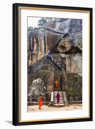 Sigiriya, UNESCO World Heritage Site, North Central Province, Sri Lanka, Asia-Christian Kober-Framed Photographic Print